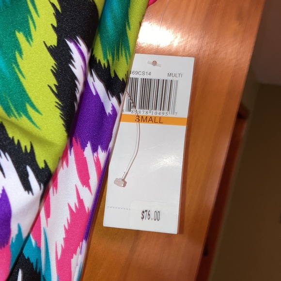 BUY THE DRESS GET THE JEWELRY FREE!! LENNIE for NINA LEONARD MIDI DRESS. SIZE S - Picture 5 of 6